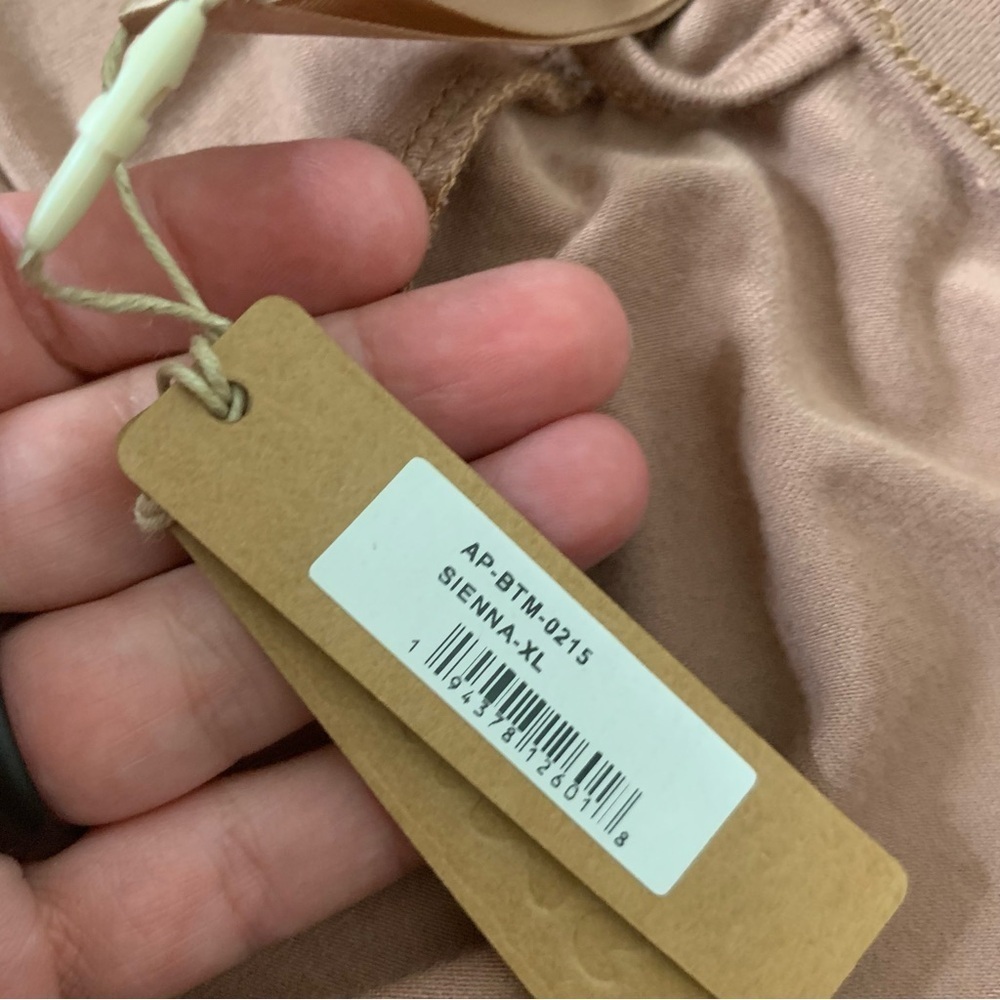 Skims Womens lounge pajama drawstring pants In sienna brown XL - Picture 8 of 9